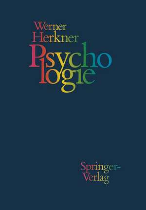 Psychologie de Werner Herkner