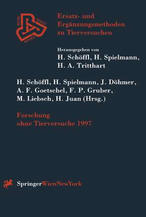 Forschung ohne Tierversuche 1997 de H. Schöffl