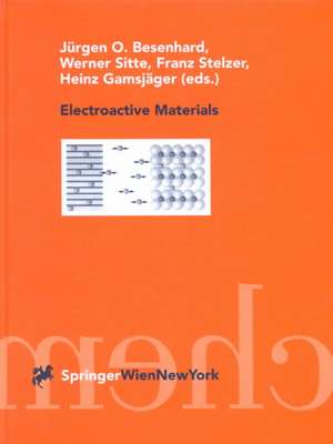 Electroactive Materials de Jürgen O. Besenhard