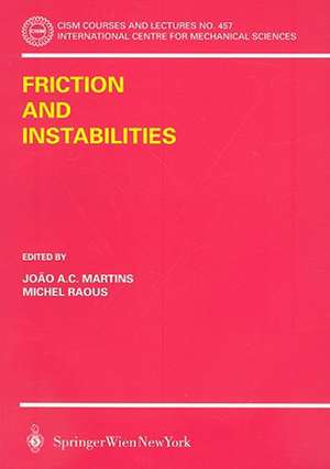 Friction and Instabilities de J.A.C. Martinis