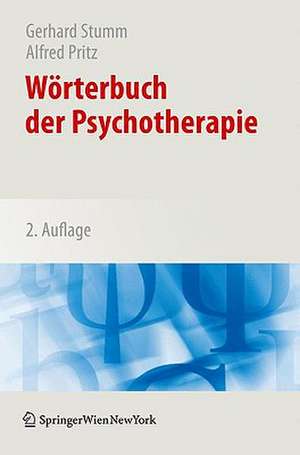 Wörterbuch der Psychotherapie de Martin Voracek