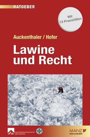 Lawine und Recht de Maria Auckenthaler