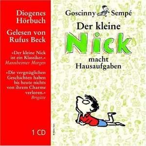 Der kleine Nick macht Hausaufgaben de René Goscinny