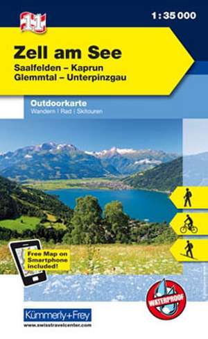 KuF Österreich Outdoorkarte 11 Zell am See 1 : 35 000