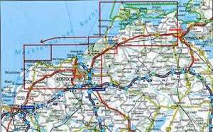 KuF Deutschland Outdoorkarte 13. Fischland - Darß - Kühlungsborn 1 : 50.000