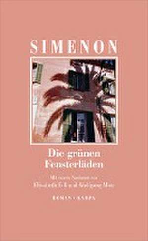 Die grünen Fensterläden de Georges Simenon