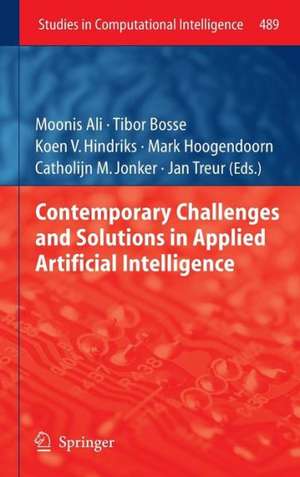 Contemporary Challenges and Solutions in Applied Artificial Intelligence de Moonis Ali