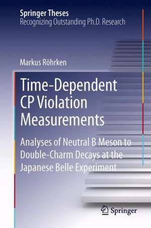 Time-Dependent CP Violation Measurements: Analyses of Neutral B Meson to Double-Charm Decays at the Japanese Belle Experiment de Markus Röhrken