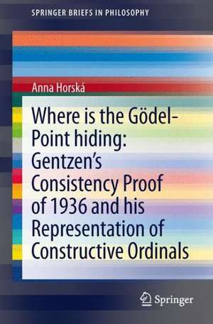 Where is the Gödel-point hiding: Gentzen’s Consistency Proof of 1936 and His Representation of Constructive Ordinals de Anna Horská