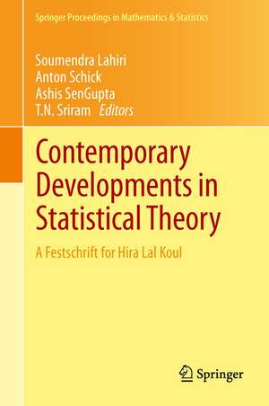 Contemporary Developments in Statistical Theory: A Festschrift for Hira Lal Koul de Soumendra Lahiri