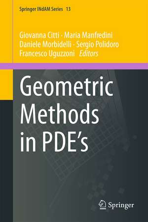 Geometric Methods in PDE’s de Giovanna Citti