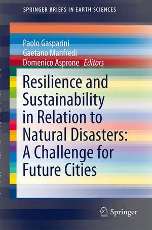 Resilience and Sustainability in Relation to Natural Disasters: A Challenge for Future Cities de Paolo Gasparini