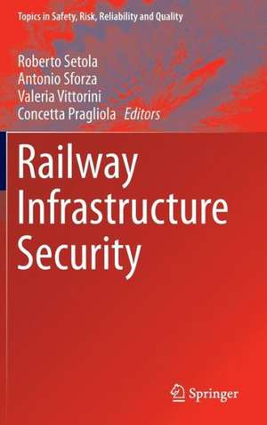 Railway Infrastructure Security de Roberto Setola