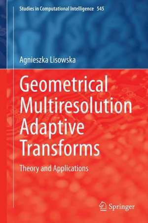 Geometrical Multiresolution Adaptive Transforms: Theory and Applications de Agnieszka Lisowska