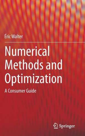 Numerical Methods and Optimization: A Consumer Guide de Éric Walter