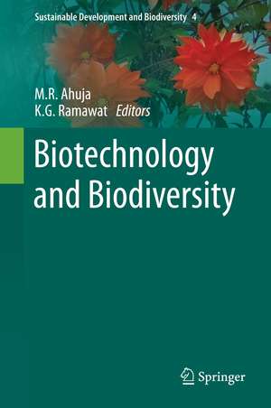 Biotechnology and Biodiversity de M. R. Ahuja