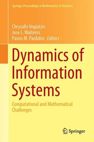 Dynamics of Information Systems: Computational and Mathematical Challenges de Chrysafis Vogiatzis