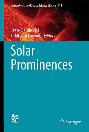 Solar Prominences de Jean-Claude Vial