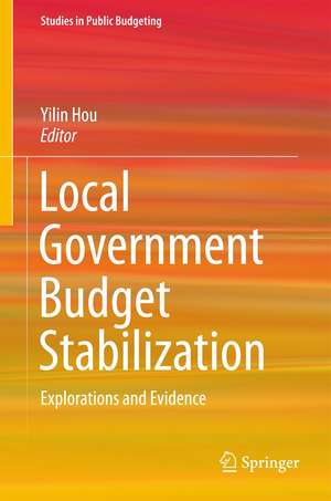 Local Government Budget Stabilization: Explorations and Evidence de Yilin Hou