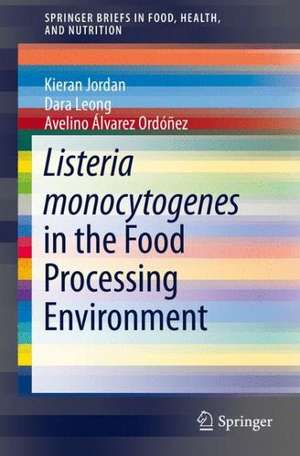 Listeria monocytogenes in the Food Processing Environment de Kieran Jordan