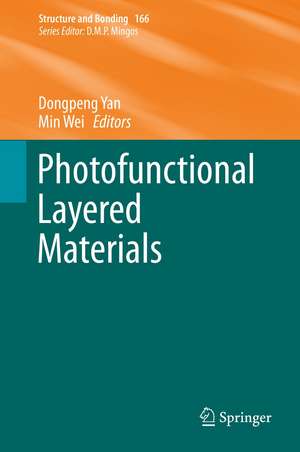 Photofunctional Layered Materials de Dongpeng Yan