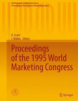 Proceedings of the 1995 World Marketing Congress de K. Grant