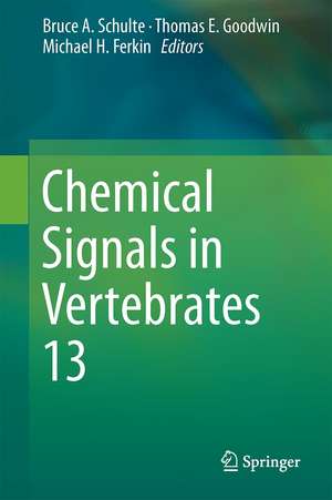 Chemical Signals in Vertebrates 13 de Bruce A. Schulte