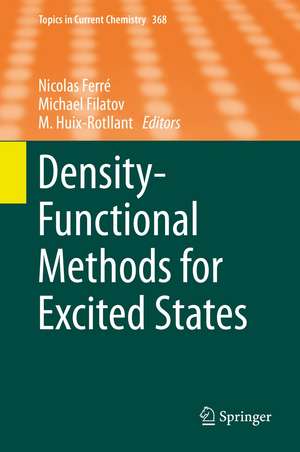 Density-Functional Methods for Excited States de Nicolas Ferré