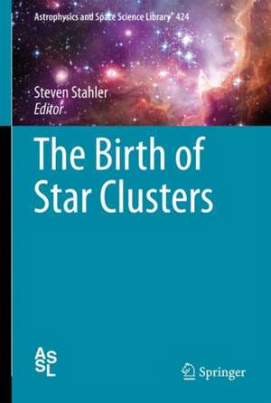 The Birth of Star Clusters de Steven Stahler