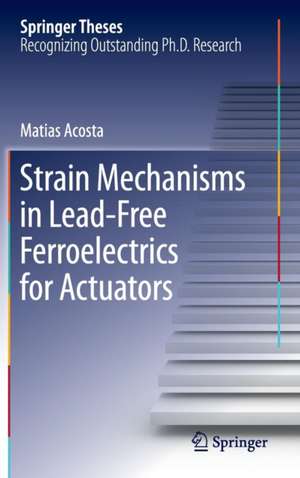 Strain Mechanisms in Lead-Free Ferroelectrics for Actuators de Matias Acosta