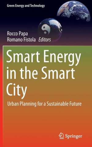 Smart Energy in the Smart City: Urban Planning for a Sustainable Future de Rocco Papa