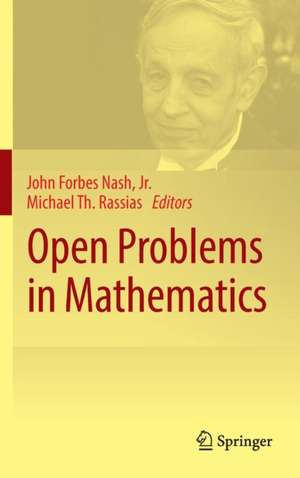 Open Problems in Mathematics de John Forbes Nash, Jr.