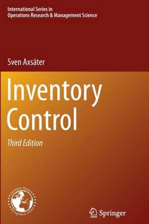 Inventory Control de Sven Axsäter