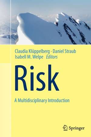 Risk - A Multidisciplinary Introduction de Claudia Klüppelberg