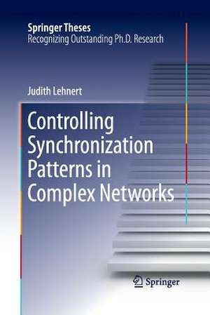 Controlling Synchronization Patterns in Complex Networks de Judith Lehnert