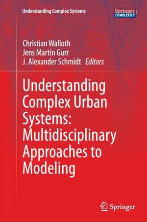 Understanding Complex Urban Systems: Multidisciplinary Approaches to Modeling de Christian Walloth