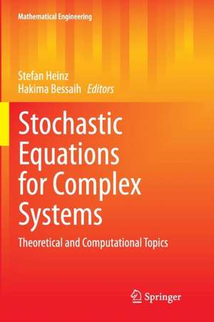 Stochastic Equations for Complex Systems de Stefan Heinz