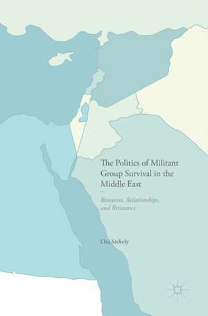 The Politics of Militant Group Survival in the Middle East: Resources, Relationships, and Resistance de Ora Szekely