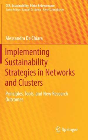 Implementing Sustainability Strategies in Networks and Clusters: Principles, Tools, and New Research Outcomes de Alessandra De Chiara