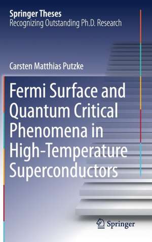 Fermi Surface and Quantum Critical Phenomena of High-Temperature Superconductors de Carsten Matthias Putzke