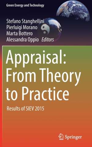 Appraisal: From Theory to Practice: Results of SIEV 2015 de Stefano Stanghellini