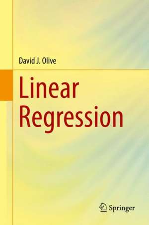 Linear Regression de David J. Olive