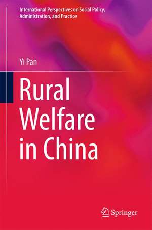 Rural Welfare in China de Yi Pan