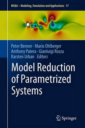 Model Reduction of Parametrized Systems de Peter Benner