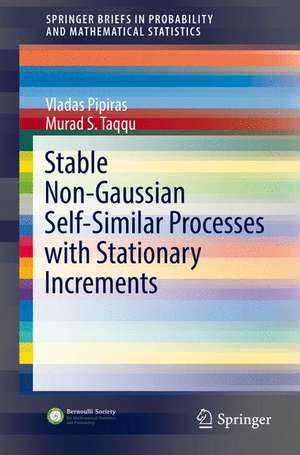 Stable Non-Gaussian Self-Similar Processes with Stationary Increments de Vladas Pipiras