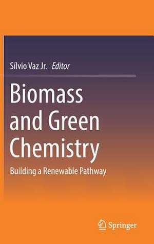 Biomass and Green Chemistry: Building a Renewable Pathway de Sílvio Vaz Jr.