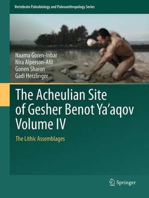 The Acheulian Site of Gesher Benot Ya‘aqov Volume IV: The Lithic Assemblages de Naama Goren-Inbar