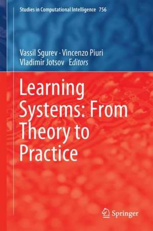 Learning Systems: From Theory to Practice de Vassil Sgurev