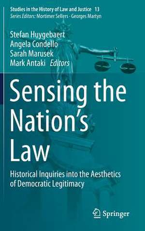 Sensing the Nation's Law: Historical Inquiries into the Aesthetics of Democratic Legitimacy de Stefan Huygebaert