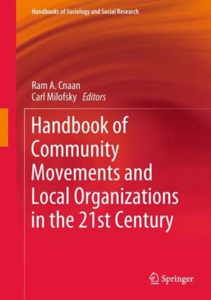 Handbook of Community Movements and Local Organizations in the 21st Century de Ram A. Cnaan